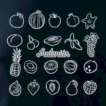 Frutarián ovocie vo štvorci