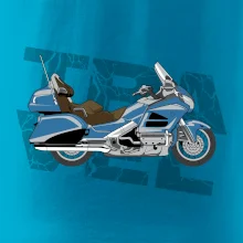 Cestovná motorka Amerika modrá Cestovná motorka Amerika modrá