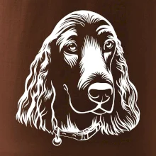 Kokeršpaniel - hlava kreslená