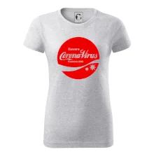 Corona virus pandemic logo