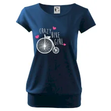 Crazy bike girl
