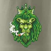 Zhulený lev zelený