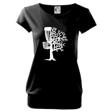 Disc golf pozor strom