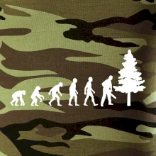 Evolúcia drevorubač - píla a strom