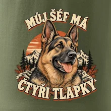 Můj šéf má čtyři tlapky - německý ovčák
