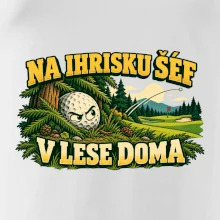 Na ihrisku šéf v lese doma