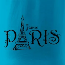 Paris nápis Eiffelovka rovný Paris nápis Eiffelovka rovný