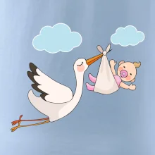 Bocian čakáme bábätko - dievča