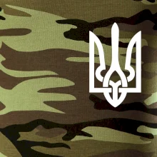 Ukrajina trojzubec prsník