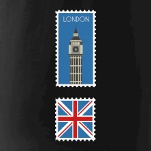 Londýn známka farebná