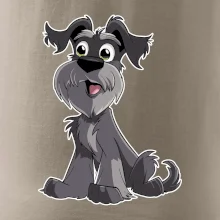 Bradáč kreslený sediaci