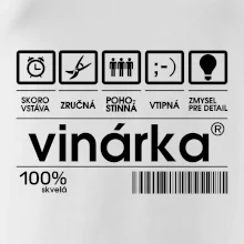 Čiarový kód - vinárka