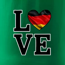 Love Nemecká vlajka