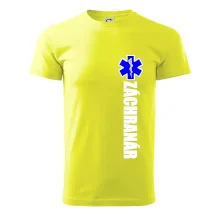 Nápis Záchranár + hviezda