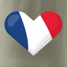 Francúzska vlajka srdca