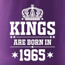 Kings are born in 1965