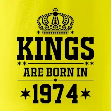 Kings are born in 1974