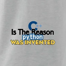 C++ Is The Reason Python Was Invented