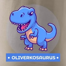 Dinosaurie mená - modrý dinosaurus