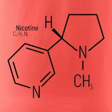 Molekulárna štruktúra Nikotín