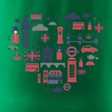 Anglicko symboly srdce Anglicko symboly srdce