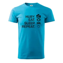 Huby Eat Sleep Repeat Huby Eat Sleep Repeat