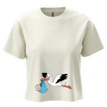 Bocian a bábätko - chlapec (Hana-creative)