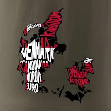 Mapy - názvy miest - Dánsko