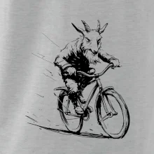 Drsný cap na bicykli