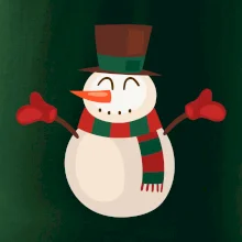 Vianočný snehuliak