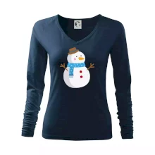 Snehuliak so šálom Snehuliak so šálom