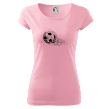 Futbalová lopta - kresba ceruzkou