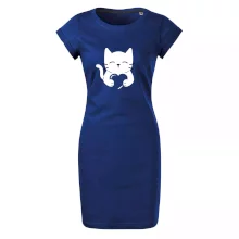 Mačka drží srdce Mačka drží srdce