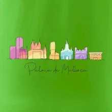 Mallorca - Siluety pamiatok - farebné