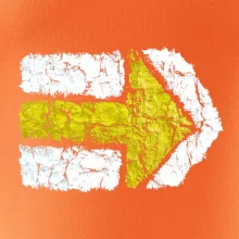 Párová turistická značka žlutá