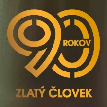 90 rokov zlatý človek