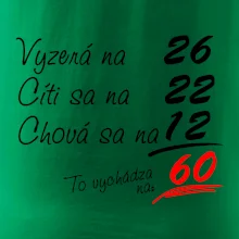 Vyzerá, cíti sa, chová sa - 60 rokov