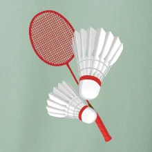 Bedminton - pálka a košík