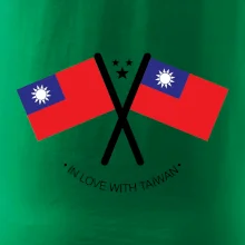 In love with Taiwan - vlajky