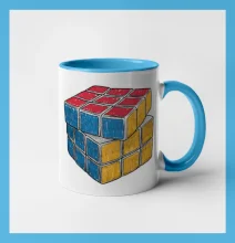 Rubikova kocka kreslená