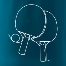 Rakety na stolný tenis jedným ťahom