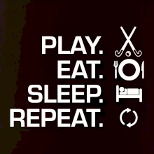 Play eat sleep repeat pozemný hokej