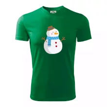 Snehuliak so šálom Snehuliak so šálom