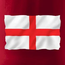 Anglická vlajka vejúca