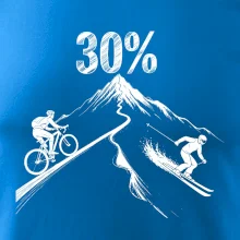 Narodeniny cyklista a lyžiar 30