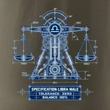 Váhy Engineering of Libra technický motiv