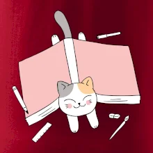 Učenie na štátnice mačka