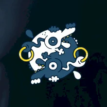 Yin & Yang abstraktné psy