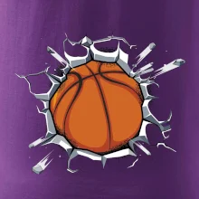 Basketbal lopta v triku