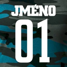 Futbalový dres - vlastné meno a číslo